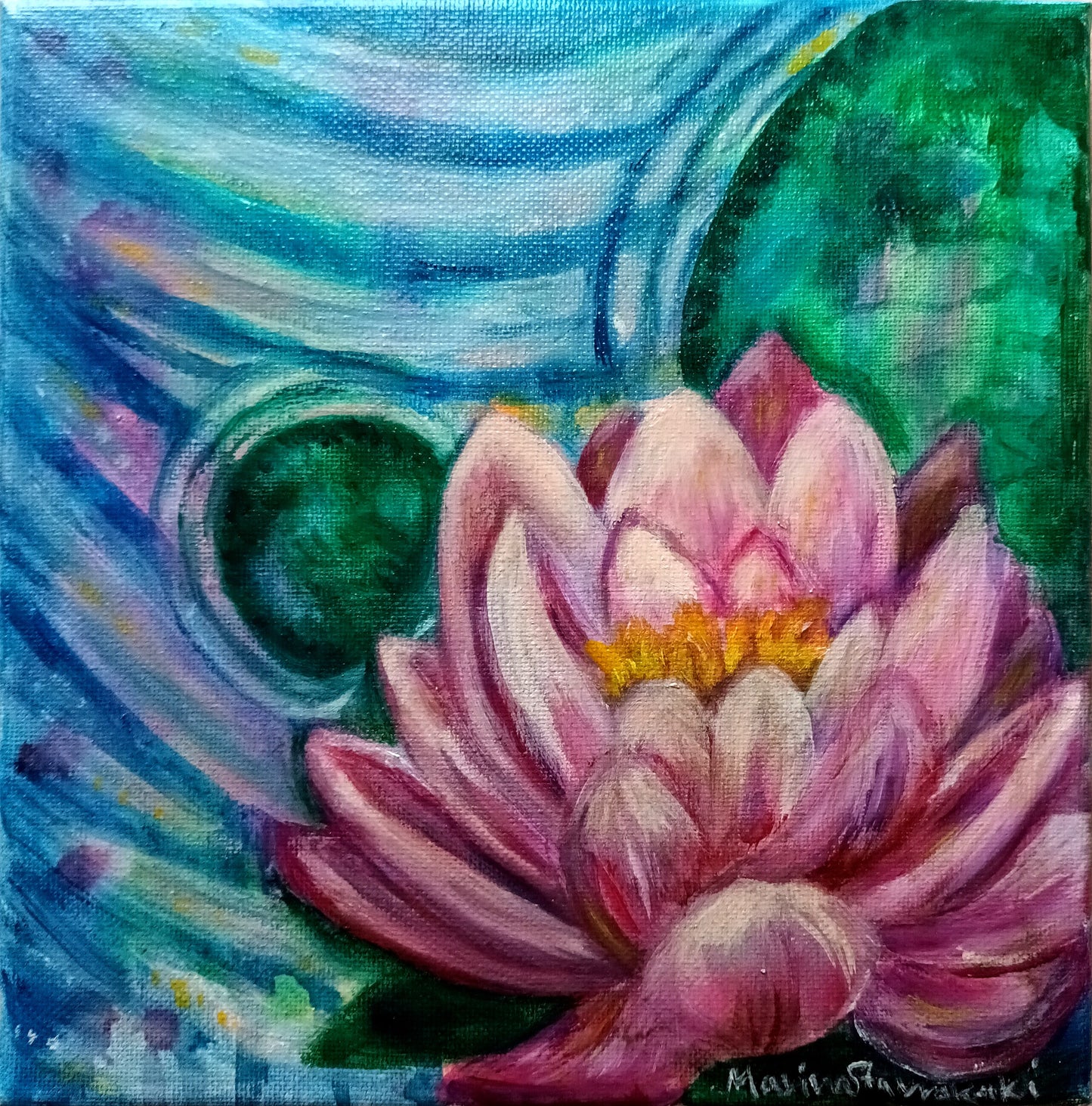 "Lotus" Original Painting
