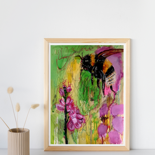 "Bee dance" Original Painting